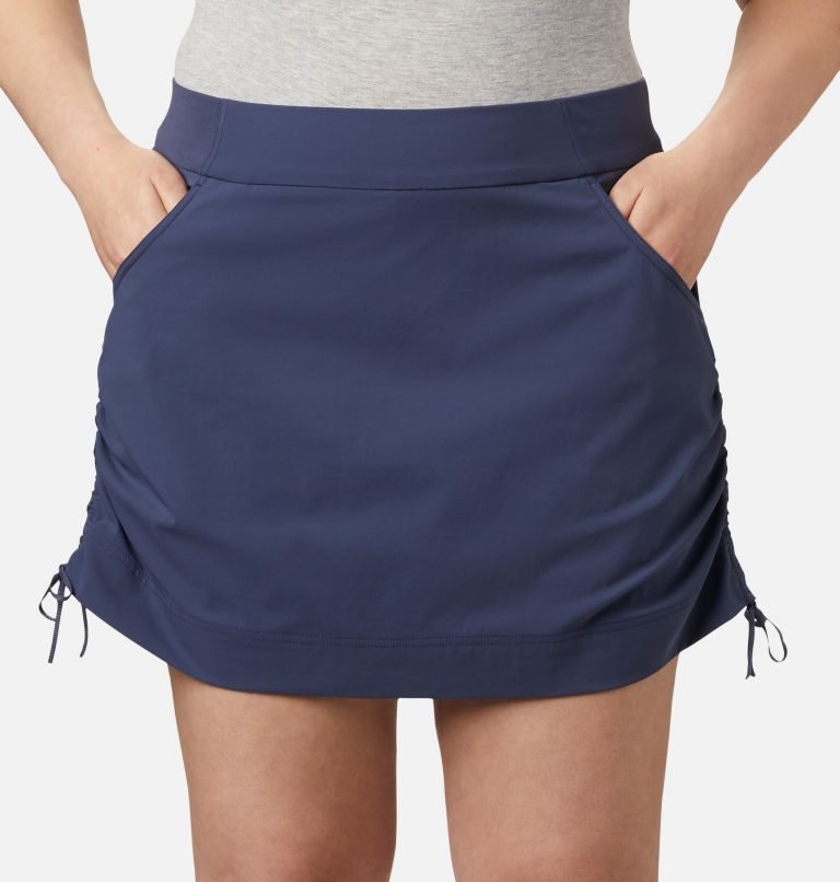 Women's Columbia Anytime Casual Skorts Navy | Plus Size CA-O3A46